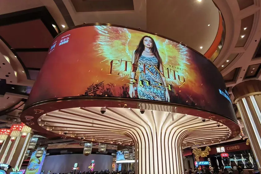 Macau Casino P1.86 flexible LED screen.webp
